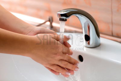 Сенсорный кран SLU 02BT арт: 13023 Sanela Чехия (фото, схема)