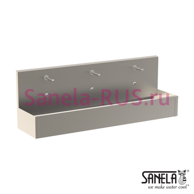 Нержавеющая раковина коллективная 1900мм SLUN 81ET арт: 93813 Sanela Чехия (фото, схема) Нержавеющая раковина коллективная 1900мм SLUN 81ET арт: 93813 Sanela Чехия (фото, схема)