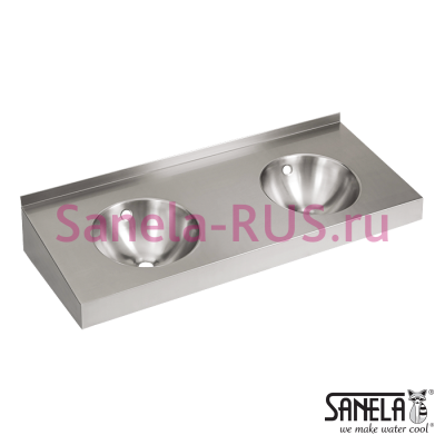 Нержавеющая раковина с двумя чашами без облицовки SLUN 19 арт: 93190 Sanela Чехия (фото, схема) Нержавеющая раковина с двумя чашами без облицовки SLUN 19 арт: 93190 Sanela Чехия (фото, схема)