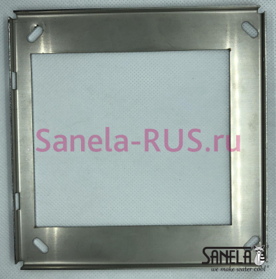 Рамка из нержавейки для крышки из нержавейки арт:  Sanela Чехия (фото, схема)