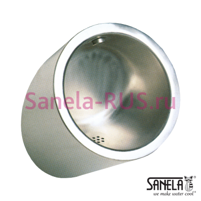Нержавеющий автоматический писсуар SLPN 09CZ арт: 91095 Sanela Чехия (фото, схема)