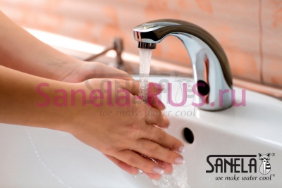 Сенсорный кран SLU 01NB арт: 23019 Sanela Чехия (фото, схема) Сенсорный кран SLU 01NB арт: 23019 Sanela Чехия (фото, схема)