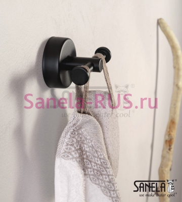 Нержавеющая двойная вешалка SLZD 04N арт: 62041 Sanela Чехия (фото, схема) Нержавеющая двойная вешалка SLZD 04N арт: 62041 Sanela Чехия (фото, схема)