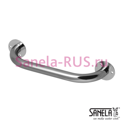 Нержавеющий прочный универсальный поручень SLZM 02X арт: 49024 Sanela Чехия (фото, схема)