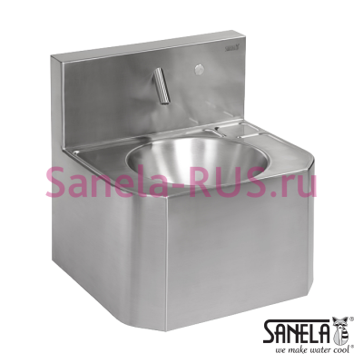 Антивандальная раковина с сенсорным краном пьезо SLUN 71P арт: 93717 Sanela Чехия (фото, схема) Антивандальная раковина с сенсорным краном пьезо SLUN 71P арт: 93717 Sanela Чехия (фото, схема)