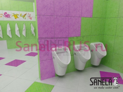 Автоматический писсуар Livo (Jika) SLP 31RB арт: 11317 Sanela Чехия (фото, схема)