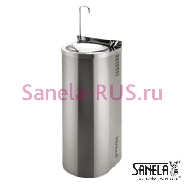 Напольный питьевой фонтанчик с кранами SLUN 43CS Напольный питьевой фонтанчик с кранами SLUN 43CS