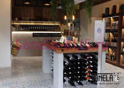 Автоматический дозатор жидкой и гелевой дезинфекции SLZN 71ESB арт: 85718 Sanela Чехия (фото, схема)