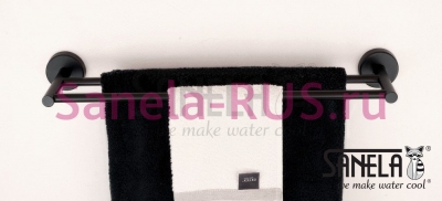 Нержавеющий двойной полотенцедержатель SLZD 10N арт: 62101 Sanela Чехия (фото, схема) Нержавеющий двойной полотенцедержатель SLZD 10N арт: 62101 Sanela Чехия (фото, схема)